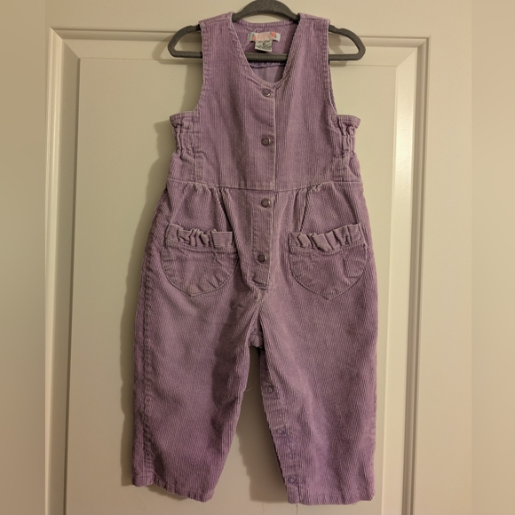 petite club Other - Vintage‎ Y2K Petite Club Purple Corduroy Jumpsuit
